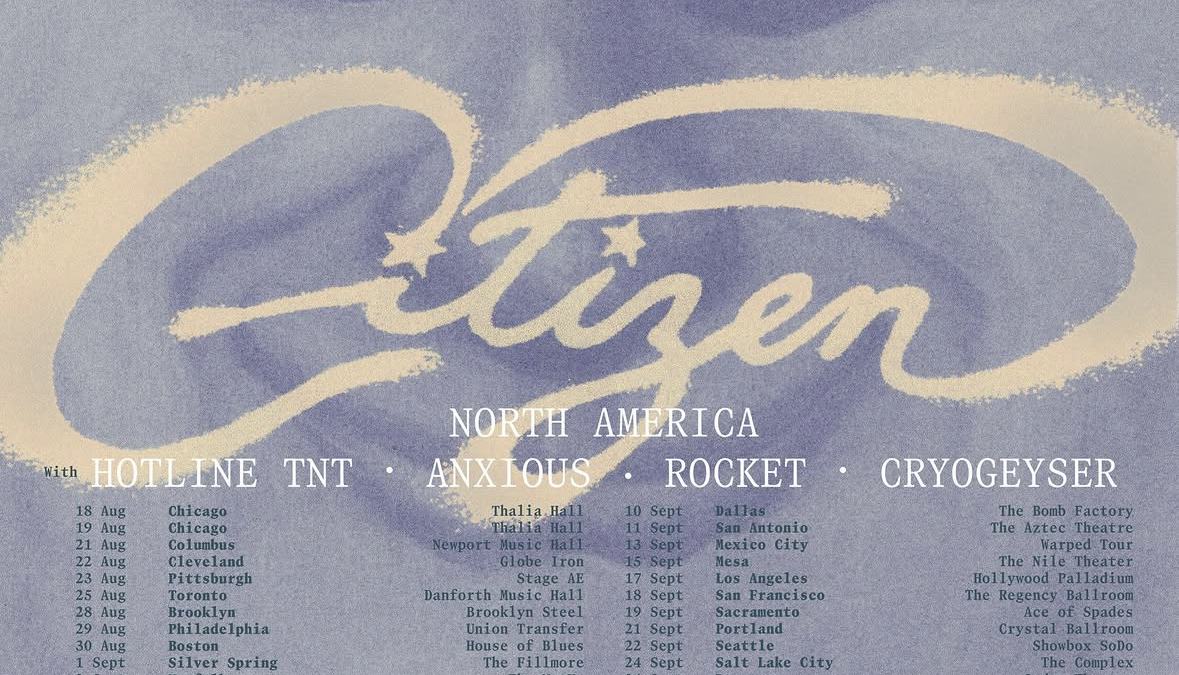 Citizen Announces New Album and World Tour