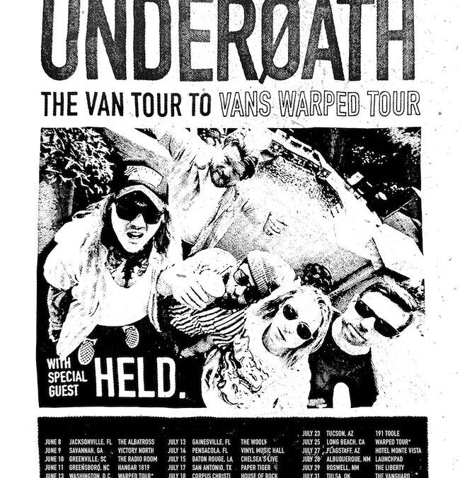 Underoath Announces Tour