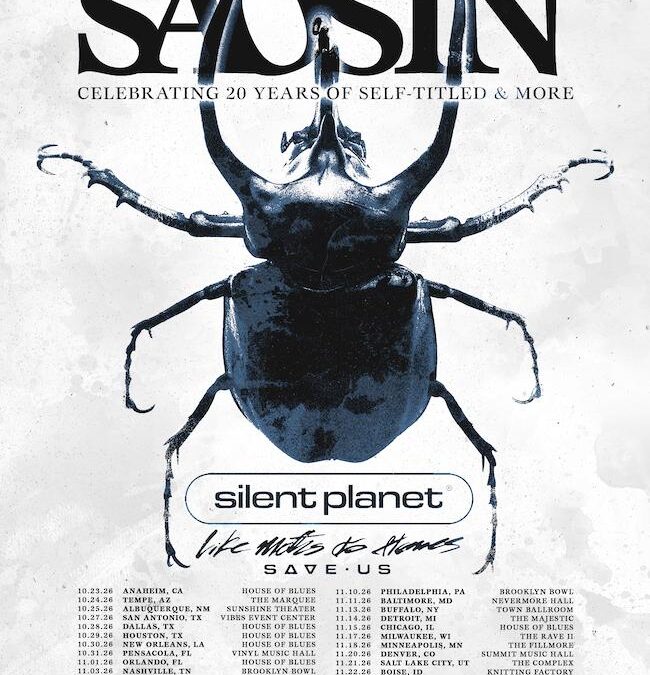 Saosin Announce 20th Anniversary Tour