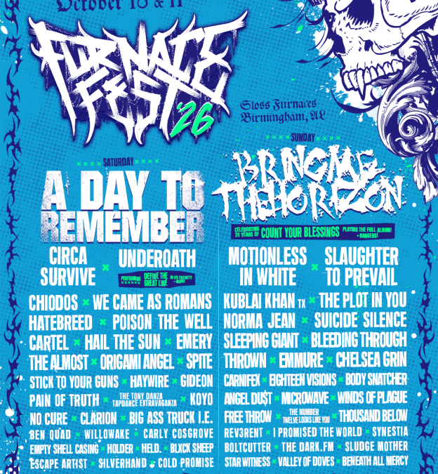 Furnace Fest 2026 Lineup Released